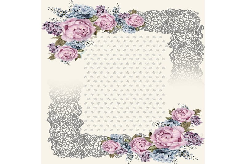 Homefesto Matto 140x220 cm - Monivärinen - Kodintekstiilit & matot - Matto - Itämainen matto - Persialainen matto