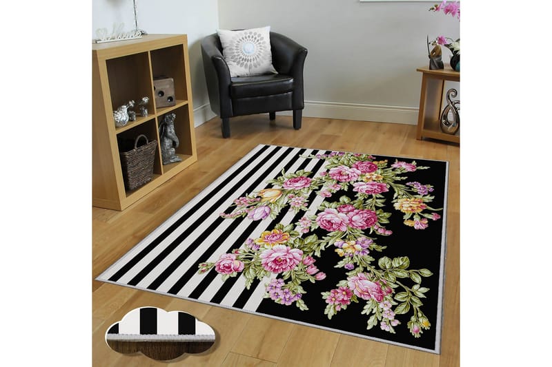 Homefesto Matto 140x220 cm - Monivärinen - Kodintekstiilit & matot - Matto - Itämainen matto - Persialainen matto