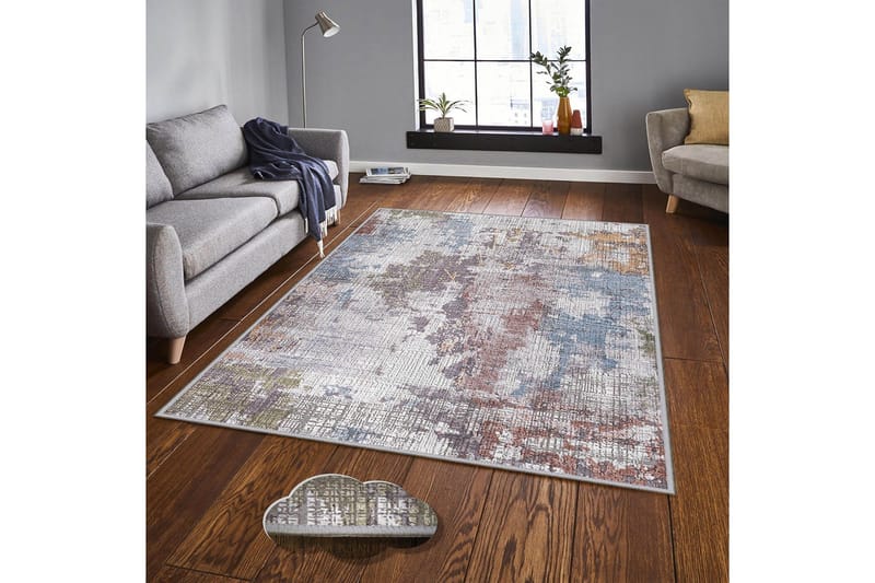 Homefesto Matto 140x220 cm - Monivärinen - Kodintekstiilit & matot - Matto - Itämainen matto - Persialainen matto