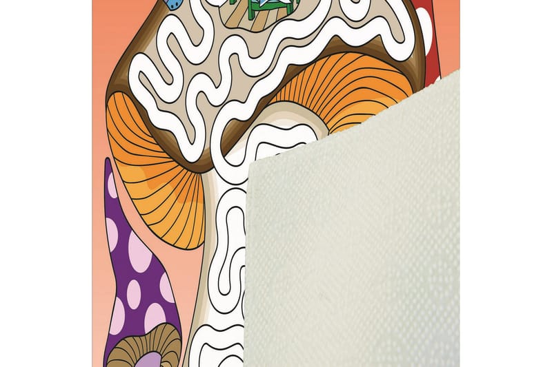 Homefesto Matto 140x220 cm - Monivärinen - Kodintekstiilit & matot - Matto - Itämainen matto - Persialainen matto