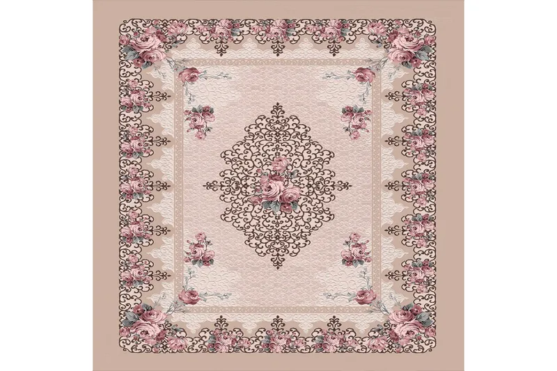 Homefesto Matto 140x220 cm - Monivärinen - Kodintekstiilit & matot - Matto - Itämainen matto - Persialainen matto