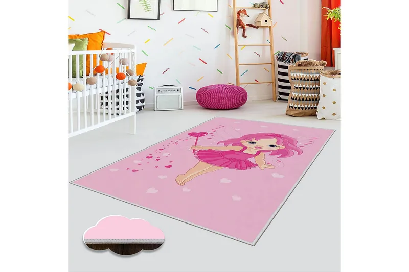 Homefesto Matto 140x220 cm, Monivärinen