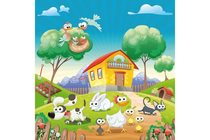 Homefesto Matto 140x220 cm, Monivärinen