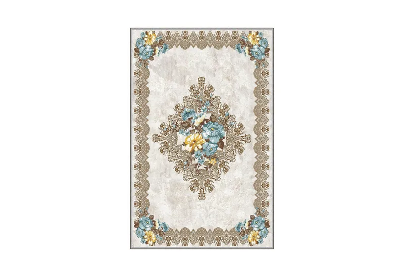 Homefesto Matto 140x220 cm - Monivärinen - Kodintekstiilit & matot - Matto - Itämainen matto - Persialainen matto