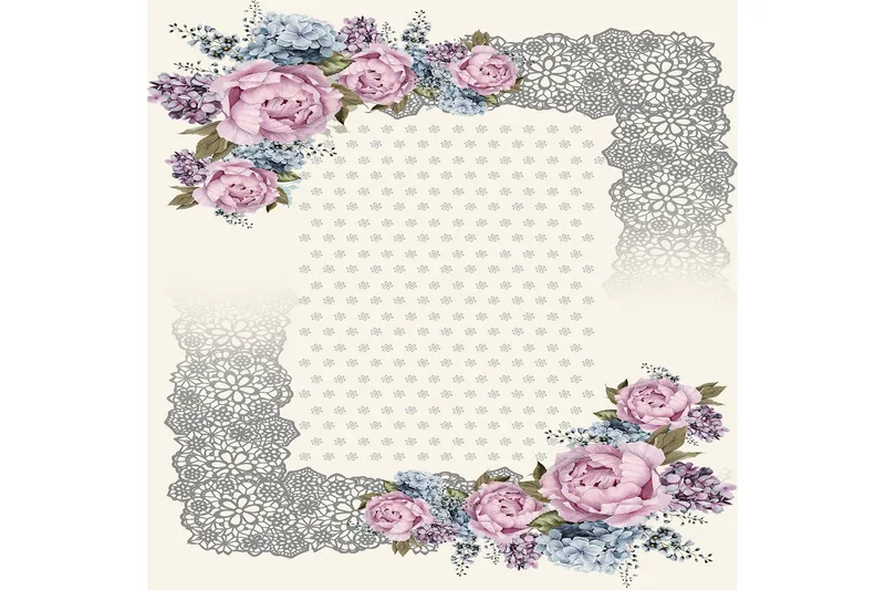 Homefesto Matto 140x220 cm - Monivärinen - Kodintekstiilit & matot - Matto - Itämainen matto - Persialainen matto