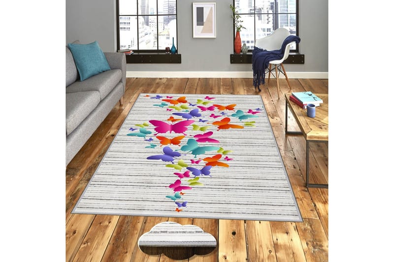 Homefesto Matto 140x220 cm, Monivärinen