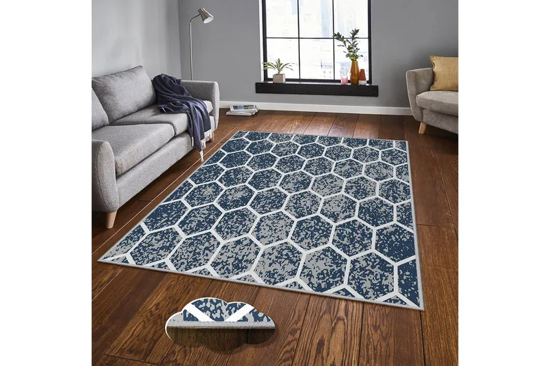 Homefesto Matto 140x220 cm - Monivärinen - Kodintekstiilit & matot - Matto - Itämainen matto - Persialainen matto