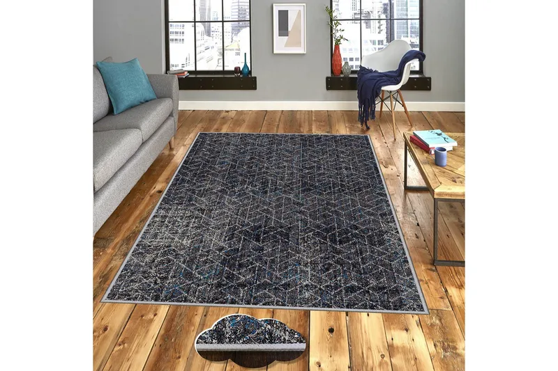 Homefesto Matto 140x220 cm - Monivärinen - Kodintekstiilit & matot - Matto - Itämainen matto - Persialainen matto