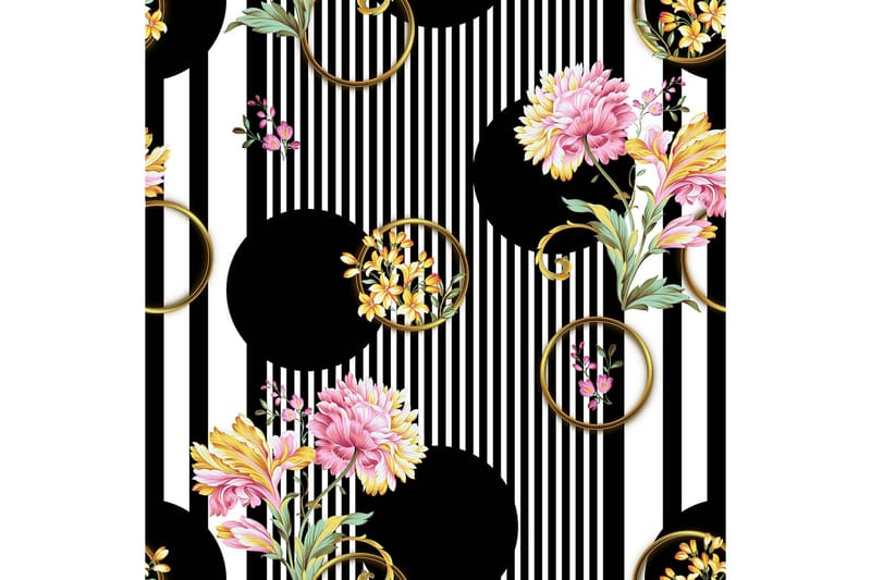 Homefesto Matto 140x220 cm - Monivärinen - Kodintekstiilit & matot - Matto - Itämainen matto - Persialainen matto