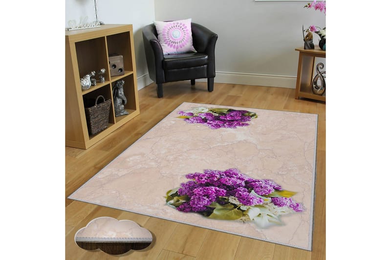 Homefesto Matto 140x220 cm - Monivärinen - Kodintekstiilit & matot - Matto - Itämainen matto - Persialainen matto