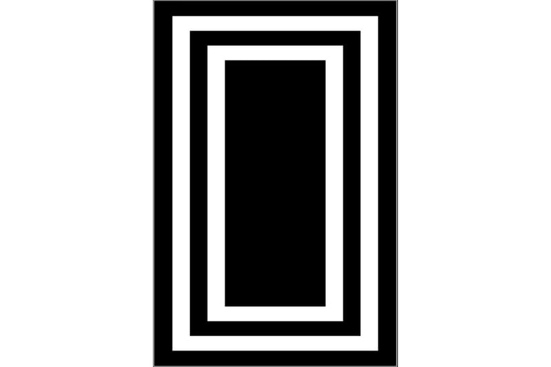Homefesto Matto 140x220 cm - Monivärinen/Sametti - Kodintekstiilit & matot - Matto - Itämainen matto - Persialainen matto