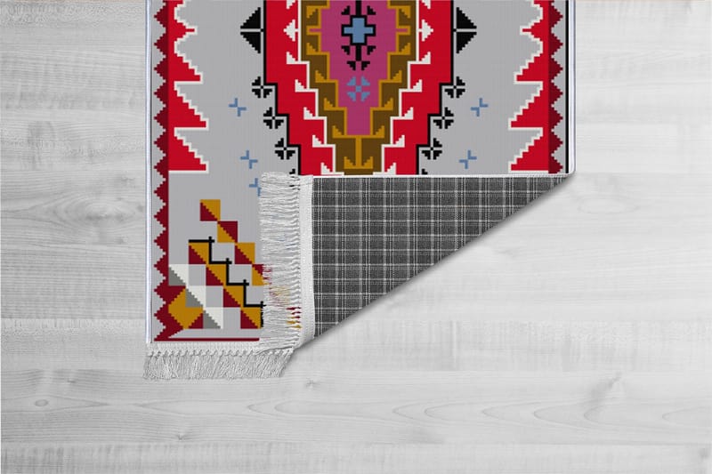 Homefesto Matto 140x220 cm - Monivärinen/Sametti - Kodintekstiilit & matot - Matto - Itämainen matto - Persialainen matto
