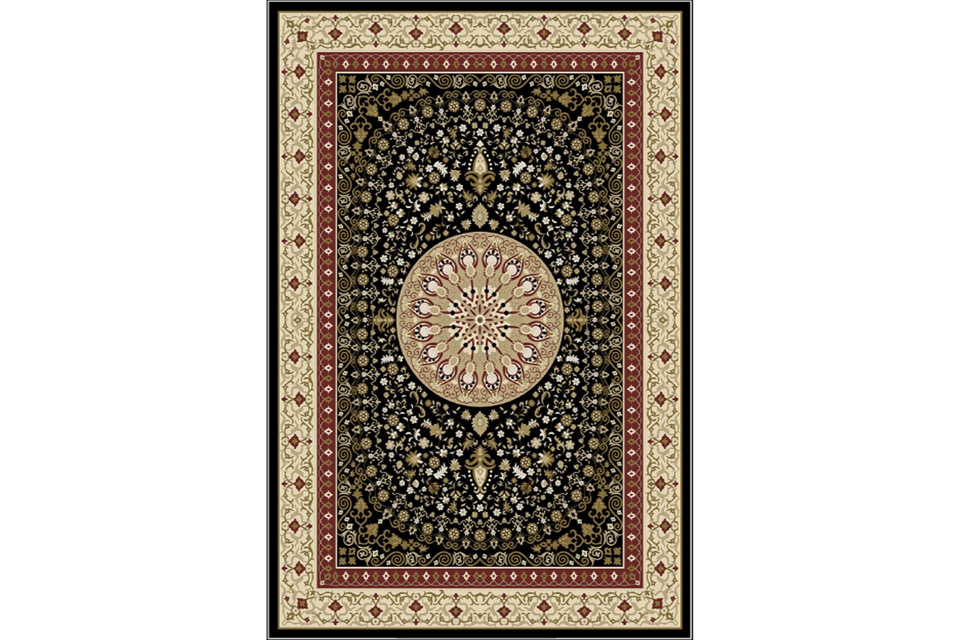 Homefesto Matto 140x220 cm - Monivärinen/Sametti - Kodintekstiilit & matot - Matto - Itämainen matto - Persialainen matto