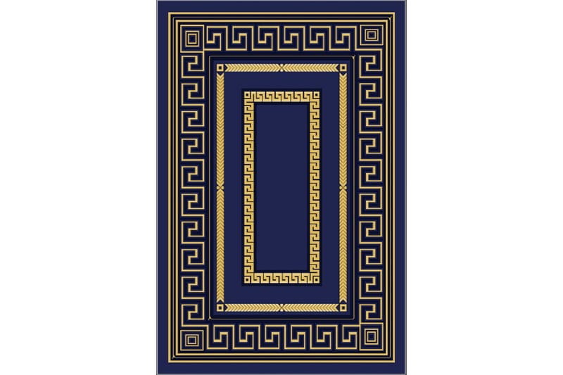 Homefesto Matto 140x220 cm - Monivärinen/Sametti - Kodintekstiilit & matot - Matto - Itämainen matto - Persialainen matto