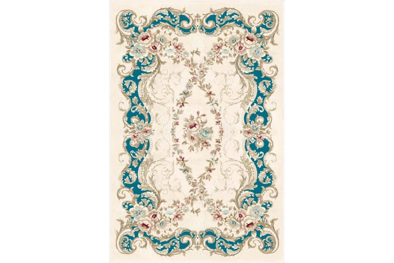 Homefesto Matto 140x220 cm - Monivärinen/Sametti - Kodintekstiilit & matot - Matto - Itämainen matto - Persialainen matto