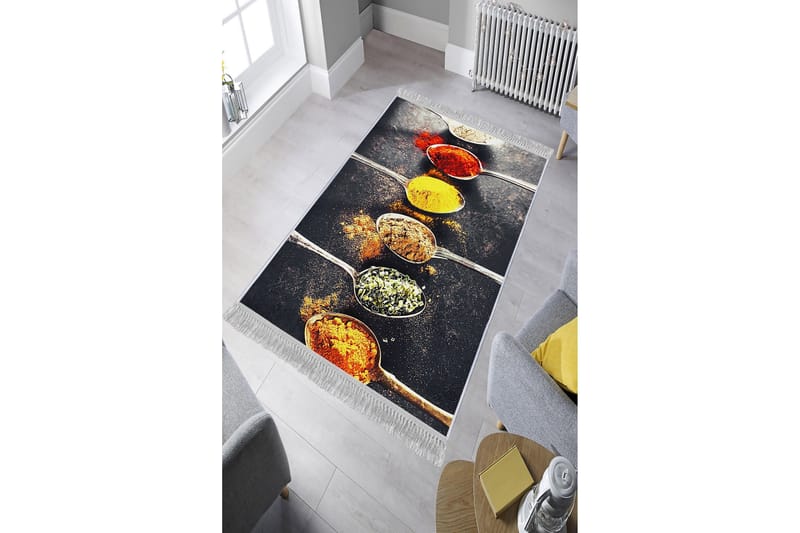 Homefesto Matto 140x220 cm - Monivärinen/Sametti - Kodintekstiilit & matot - Matto - Itämainen matto - Persialainen matto