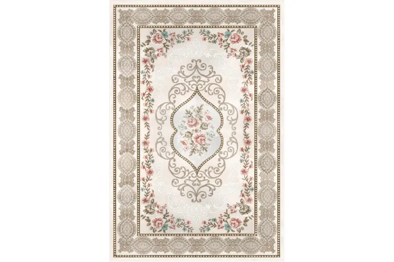 Homefesto Matto 140x220 cm, Monivärinen/Sametti