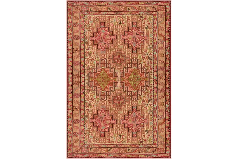 Homefesto Matto 140x220 cm - Monivärinen/Sametti - Kodintekstiilit & matot - Matto - Itämainen matto - Persialainen matto