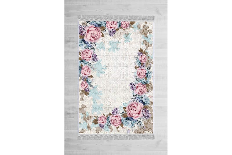 Homefesto Matto 140x220 cm, Monivärinen/Sametti