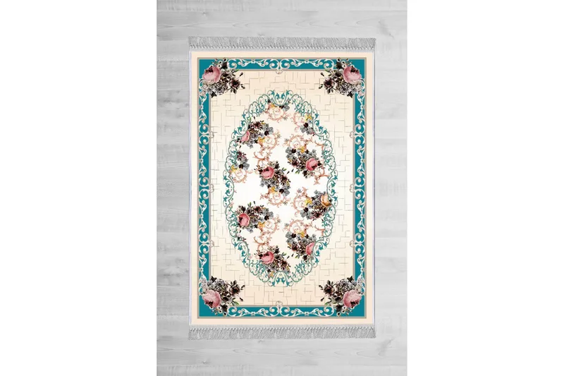 Homefesto Matto 140x220 cm - Monivärinen/Sametti - Kodintekstiilit & matot - Matto - Itämainen matto - Persialainen matto