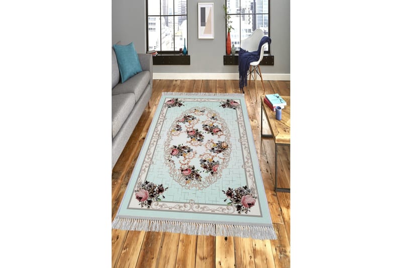 Homefesto Matto 140x220 cm, Monivärinen/Sametti