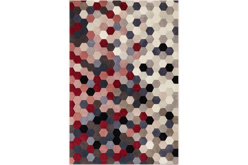 Homefesto Matto 140x220 cm - Monivärinen/Sametti - Kodintekstiilit & matot - Matto - Itämainen matto - Persialainen matto
