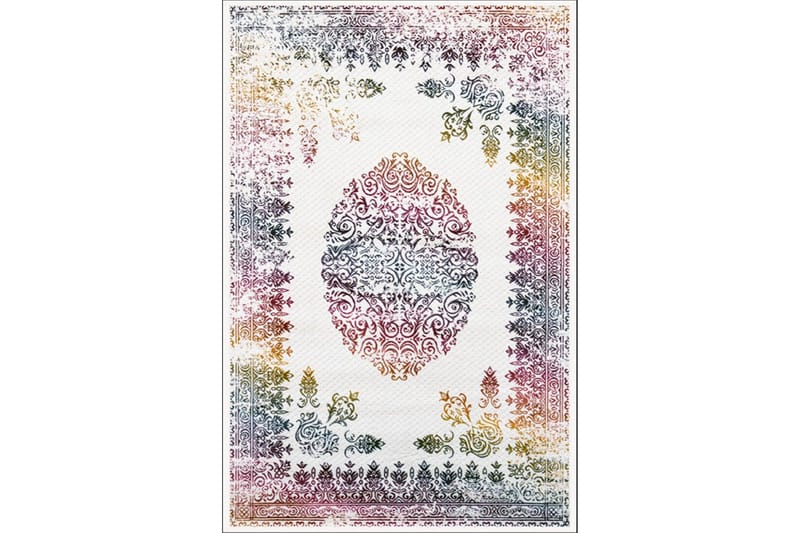 Homefesto Matto 140x220 cm, Monivärinen/Sametti