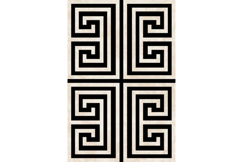 Homefesto Matto 140x220 cm, Monivärinen/Sametti