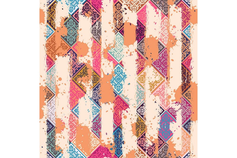 Homefesto Matto 160x230 cm - Monivärinen - Kodintekstiilit & matot - Matto - Itämainen matto - Persialainen matto
