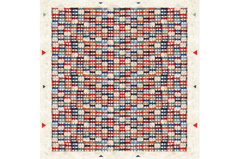 Homefesto Matto 160x230 cm - Monivärinen - Kodintekstiilit & matot - Matto - Itämainen matto - Persialainen matto