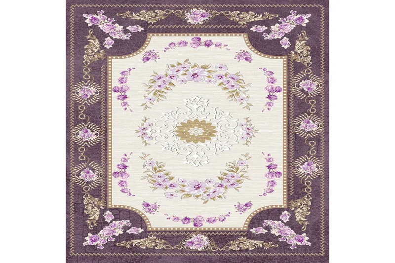 Homefesto Matto 160x230 cm - Monivärinen - Kodintekstiilit & matot - Matto - Itämainen matto - Persialainen matto