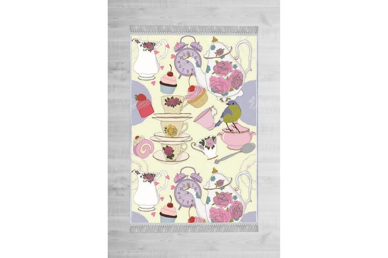 Homefesto Matto 160x230 cm, Monivärinen/Sametti