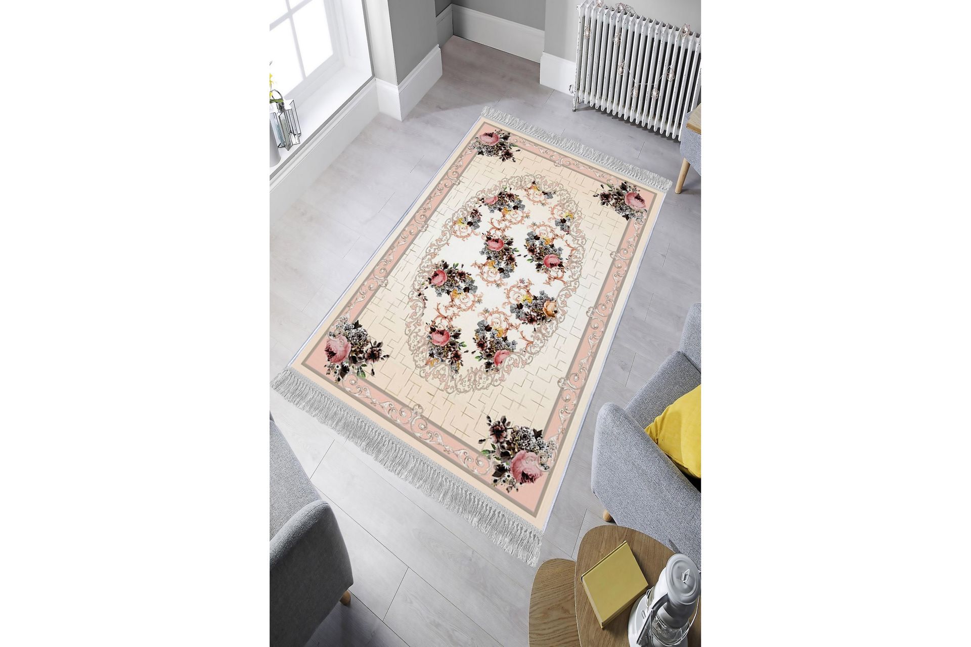 Homefesto Matto 160x230 cm - Monivärinen/Sametti - Kodintekstiilit & matot - Matto - Itämainen matto - Persialainen matto