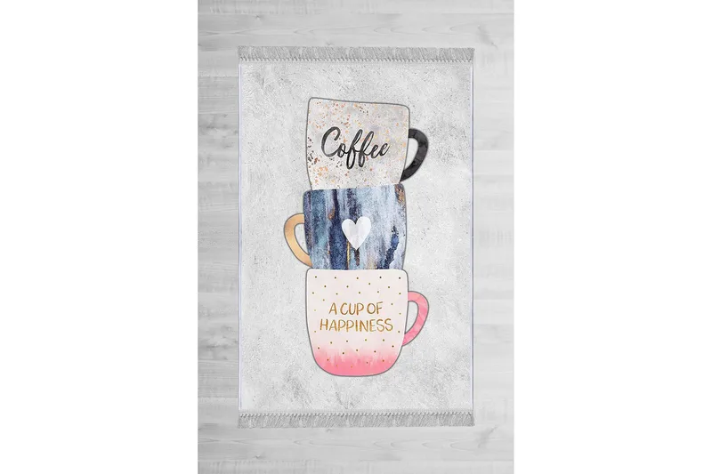 Homefesto Matto 160x230 cm, Monivärinen/Sametti