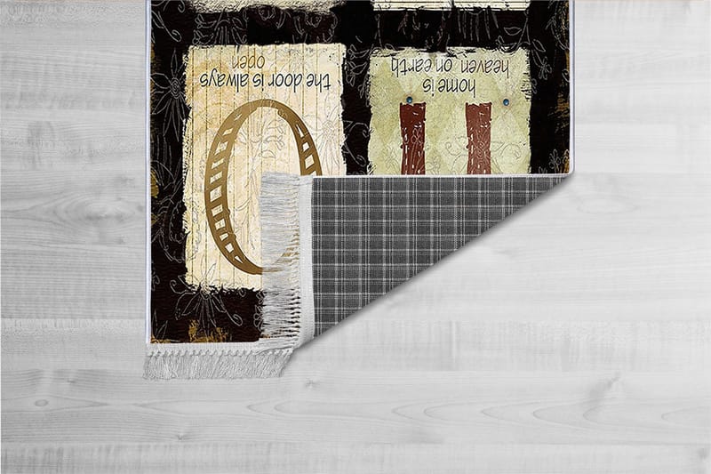 Homefesto Matto 160x230 cm - Monivärinen/Sametti - Kodintekstiilit & matot - Matto - Itämainen matto - Persialainen matto