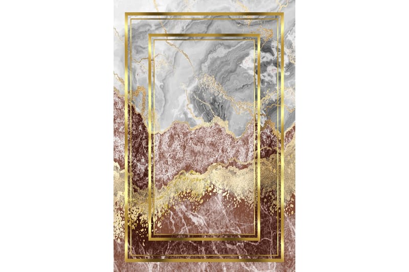 Homefesto Matto 160x230 cm - Monivärinen/Sametti - Kodintekstiilit & matot - Matto - Itämainen matto - Persialainen matto