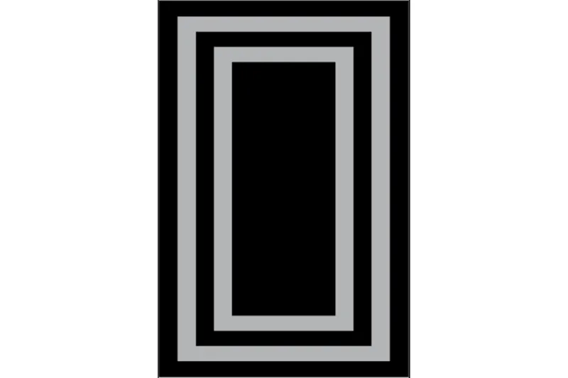 Homefesto Matto 160x230 cm, Monivärinen/Sametti