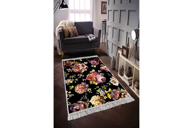 Homefesto Matto 160x230 cm - Monivärinen/Sametti - Kodintekstiilit & matot - Matto - Itämainen matto - Persialainen matto