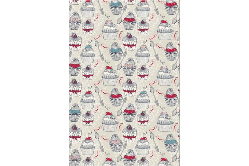 Homefesto Matto 160x230 cm - Monivärinen/Sametti - Kodintekstiilit & matot - Matto - Itämainen matto - Persialainen matto
