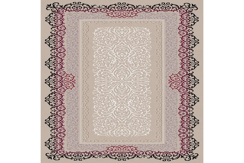 Homefesto Matto 180x280 cm - Monivärinen - Kodintekstiilit & matot - Matto - Itämainen matto - Persialainen matto