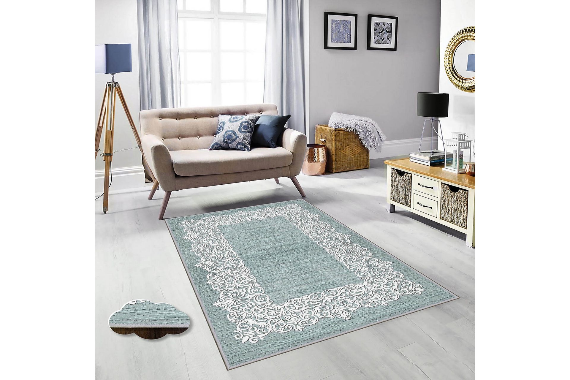 Homefesto Matto 180x280 cm - Monivärinen - Kodintekstiilit & matot - Matto - Itämainen matto - Persialainen matto