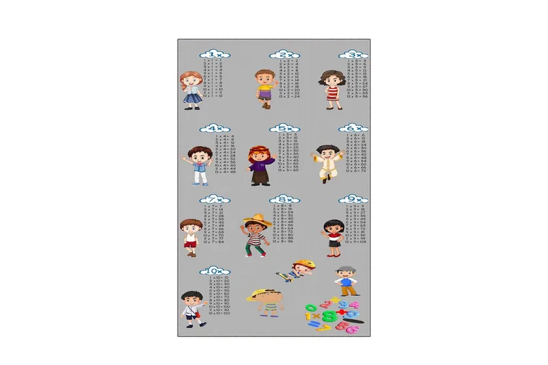 Homefesto Matto 180x280 cm, Monivärinen