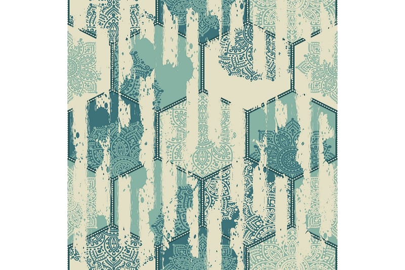 Homefesto Matto 180x280 cm - Monivärinen - Kodintekstiilit & matot - Matto - Itämainen matto - Persialainen matto