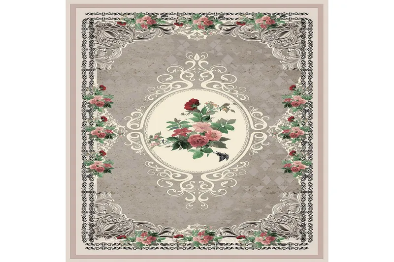 Homefesto Matto 180x280 cm - Monivärinen - Kodintekstiilit & matot - Matto - Itämainen matto - Persialainen matto