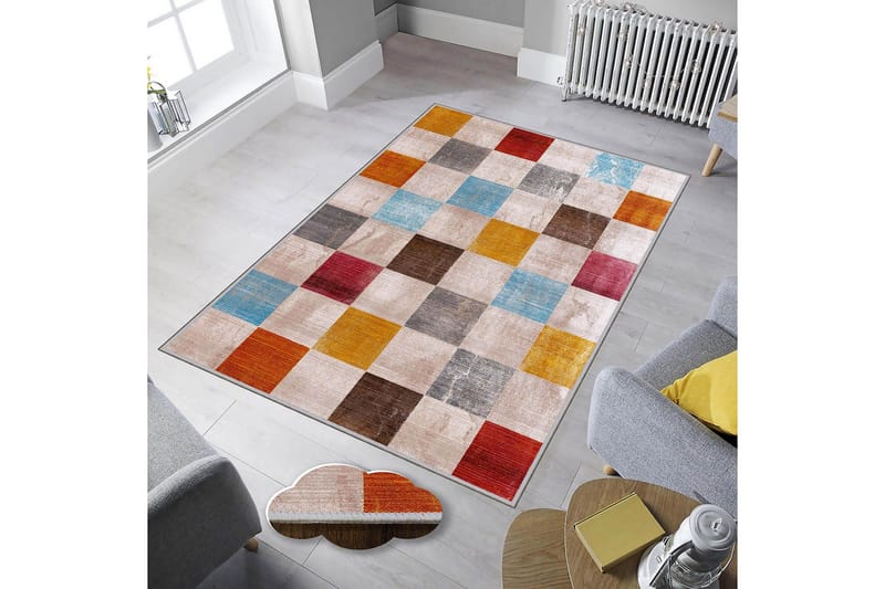 Homefesto Matto 180x280 cm - Monivärinen - Kodintekstiilit & matot - Matto - Itämainen matto - Persialainen matto