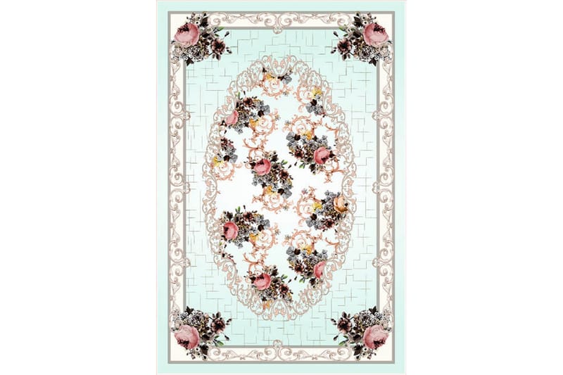 Homefesto Matto 180x280 cm - Monivärinen/Sametti - Kodintekstiilit & matot - Matto - Itämainen matto - Persialainen matto