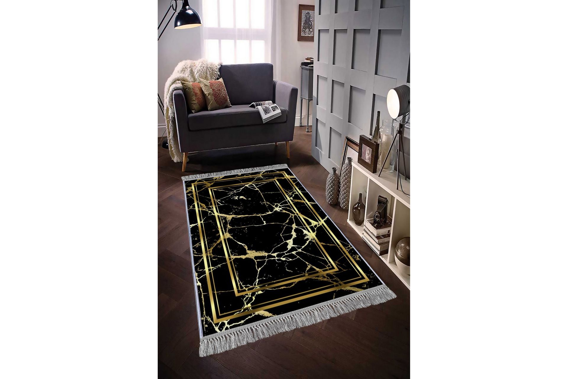 Homefesto Matto 180x280 cm - Monivärinen/Sametti - Kodintekstiilit & matot - Matto - Itämainen matto - Persialainen matto