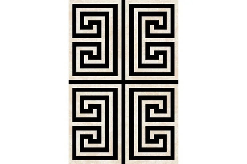 Homefesto Matto 180x280 cm, Monivärinen/Sametti