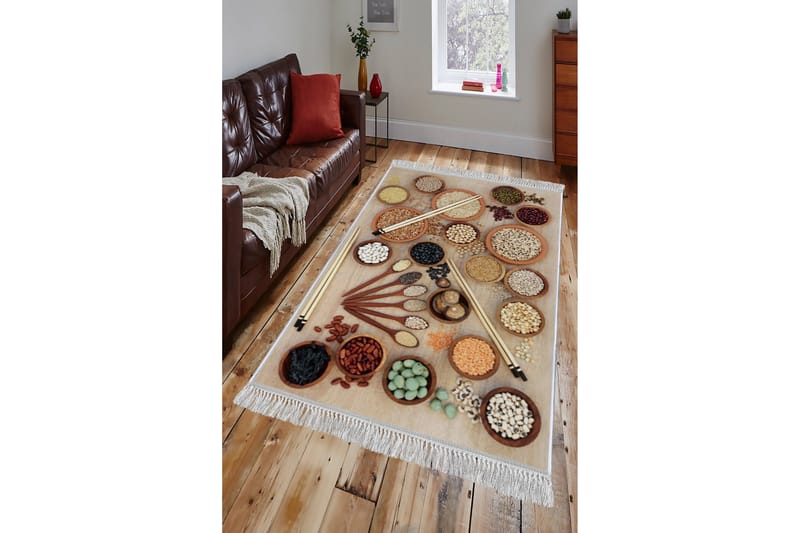 Homefesto Matto 180x280 cm - Monivärinen/Sametti - Kodintekstiilit & matot - Matto - Itämainen matto - Persialainen matto