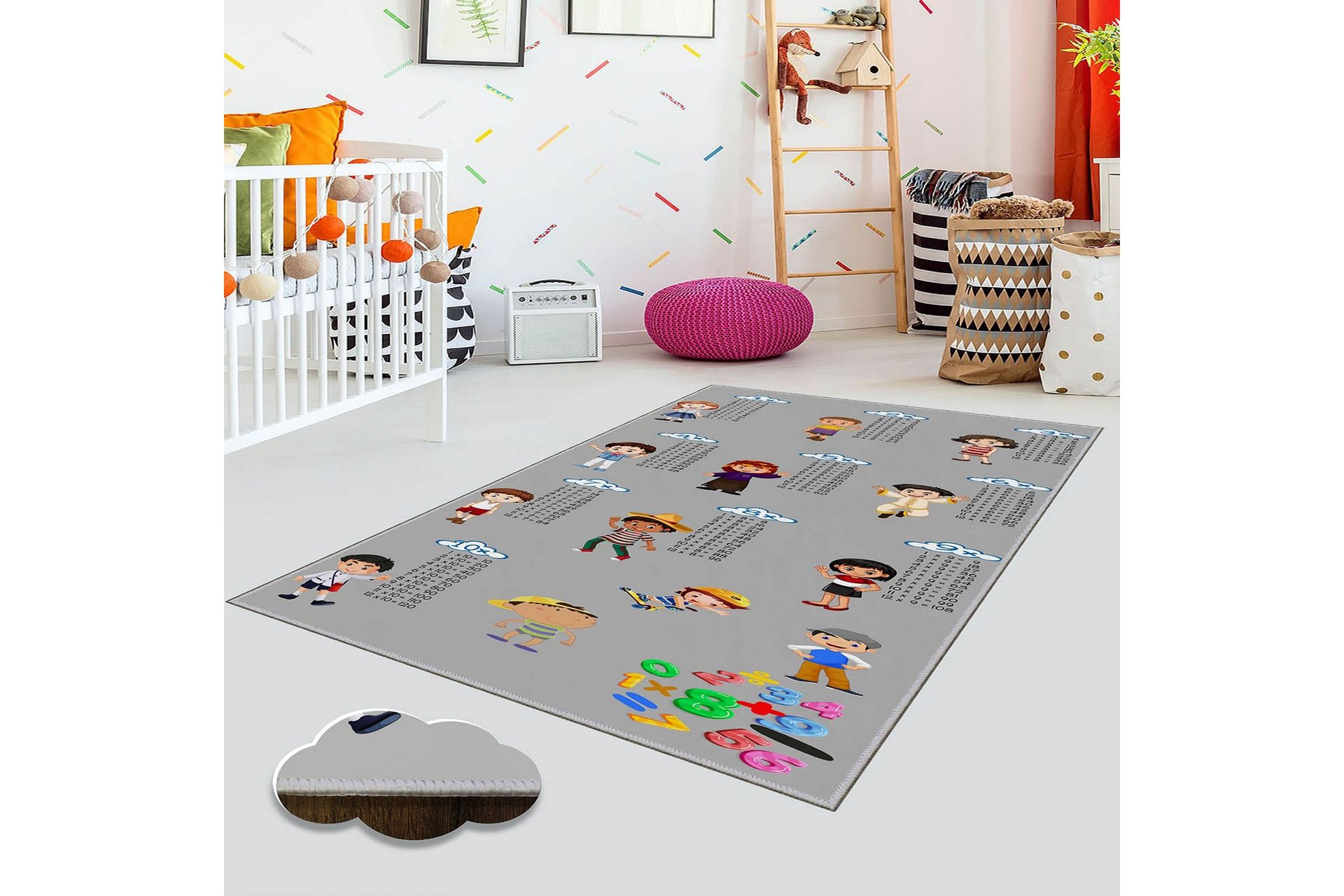 Homefesto Matto 80x120 cm - Monivärinen - Kodintekstiilit & matot - Matto - Itämainen matto - Persialainen matto